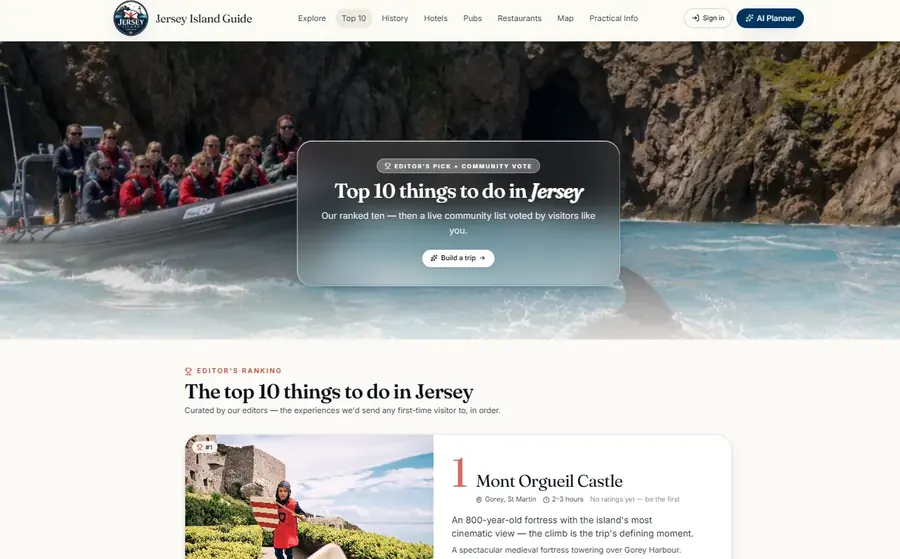 Jersey Island Guide